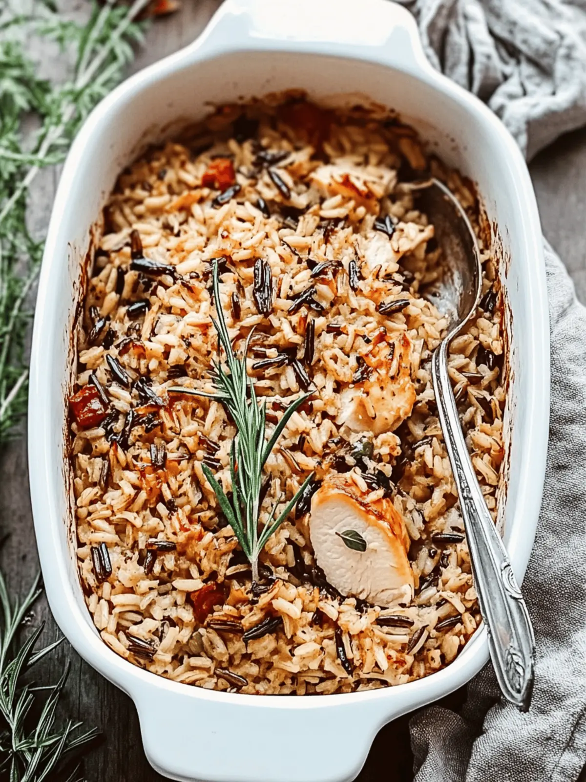 Turkey Wild Rice Casserole
