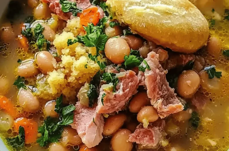 Hearty Southern Ham and Bean Soup for Cozy Nights 1 Southern Ham and Bean Soup
