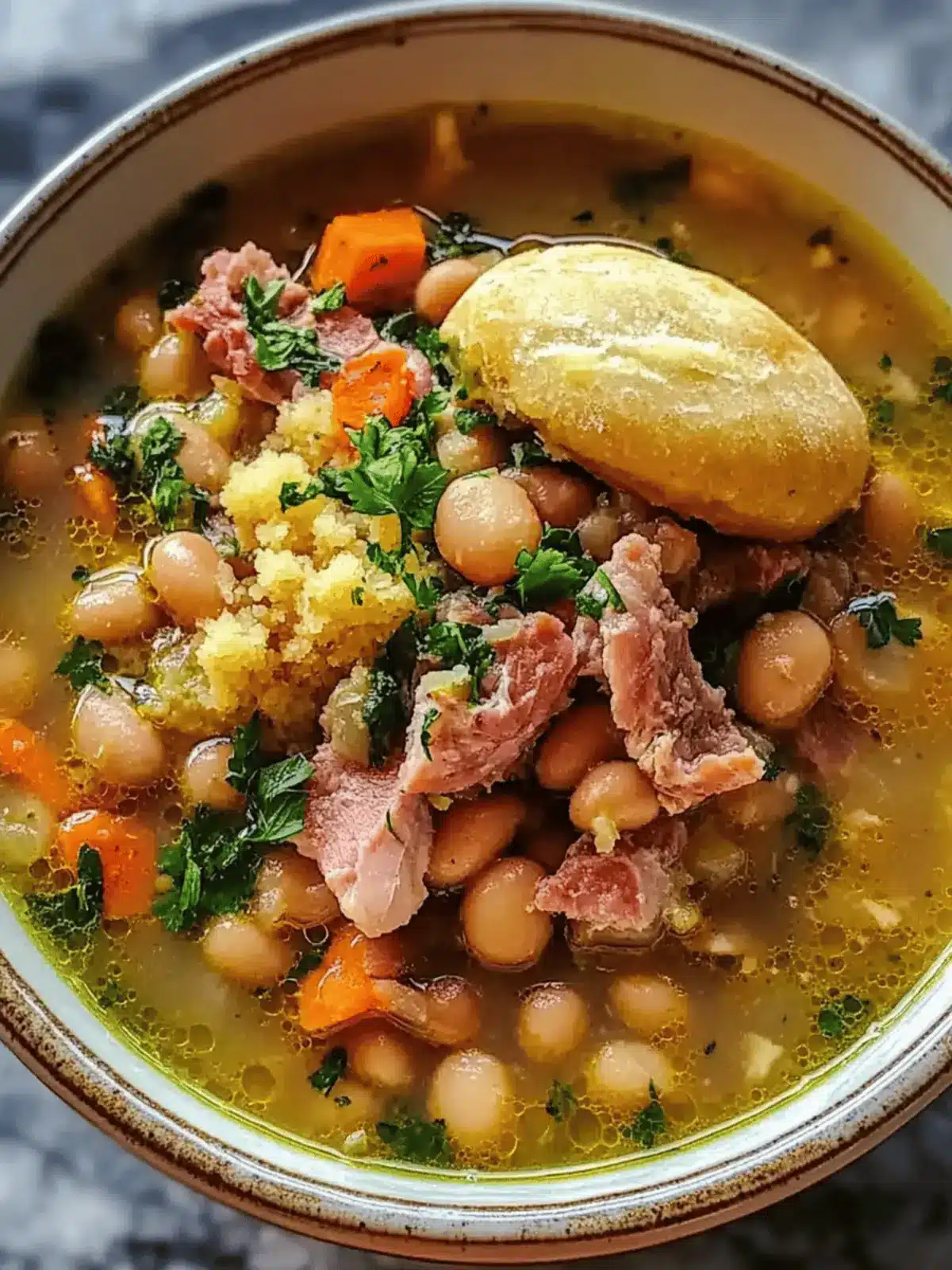 Hearty Southern Ham and Bean Soup for Cozy Nights 5 Southern Ham and Bean Soup