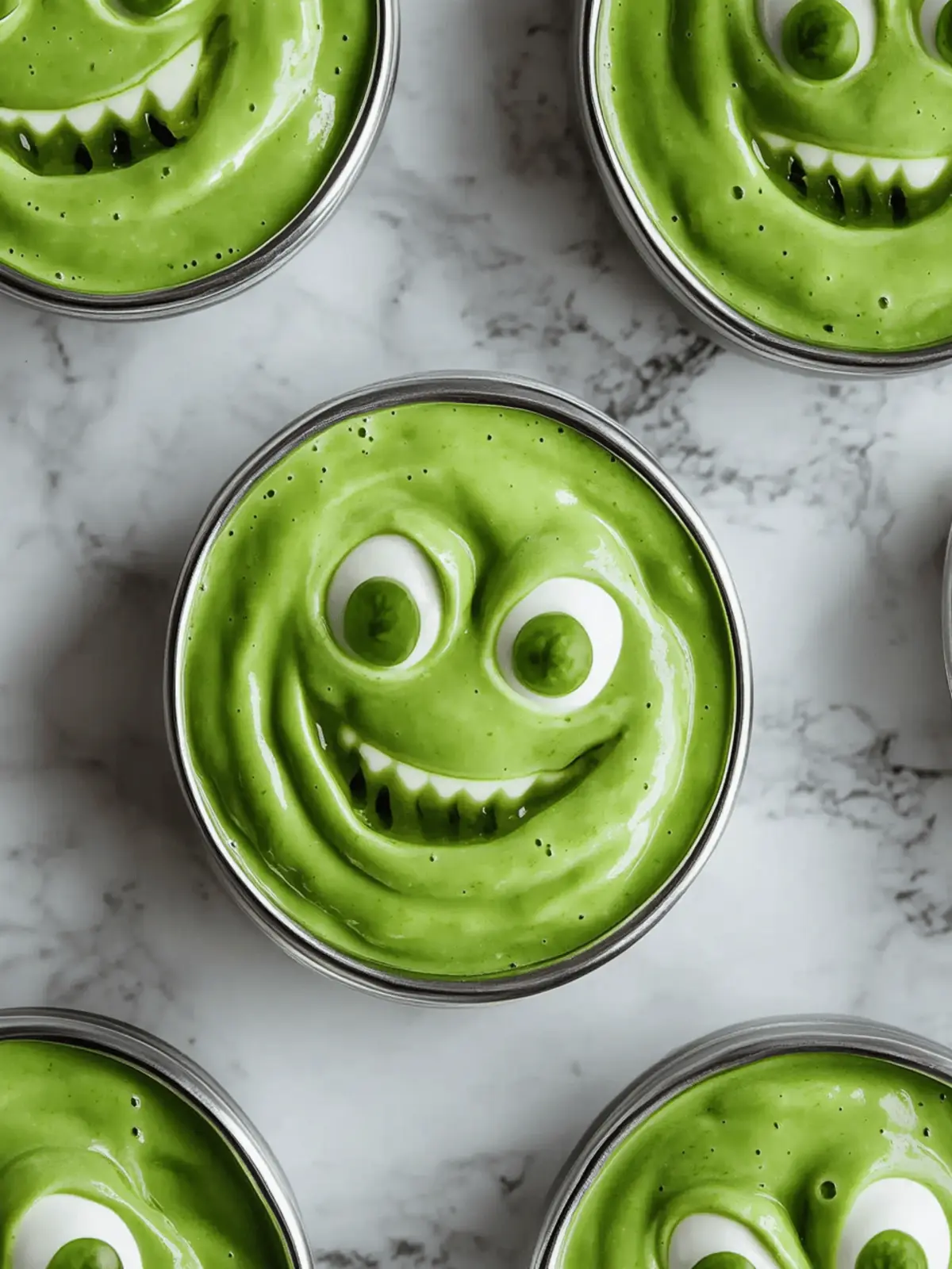 Monster Green Smoothie Bowls