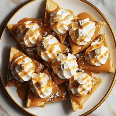Pumpkin Pie Dessert Nachos