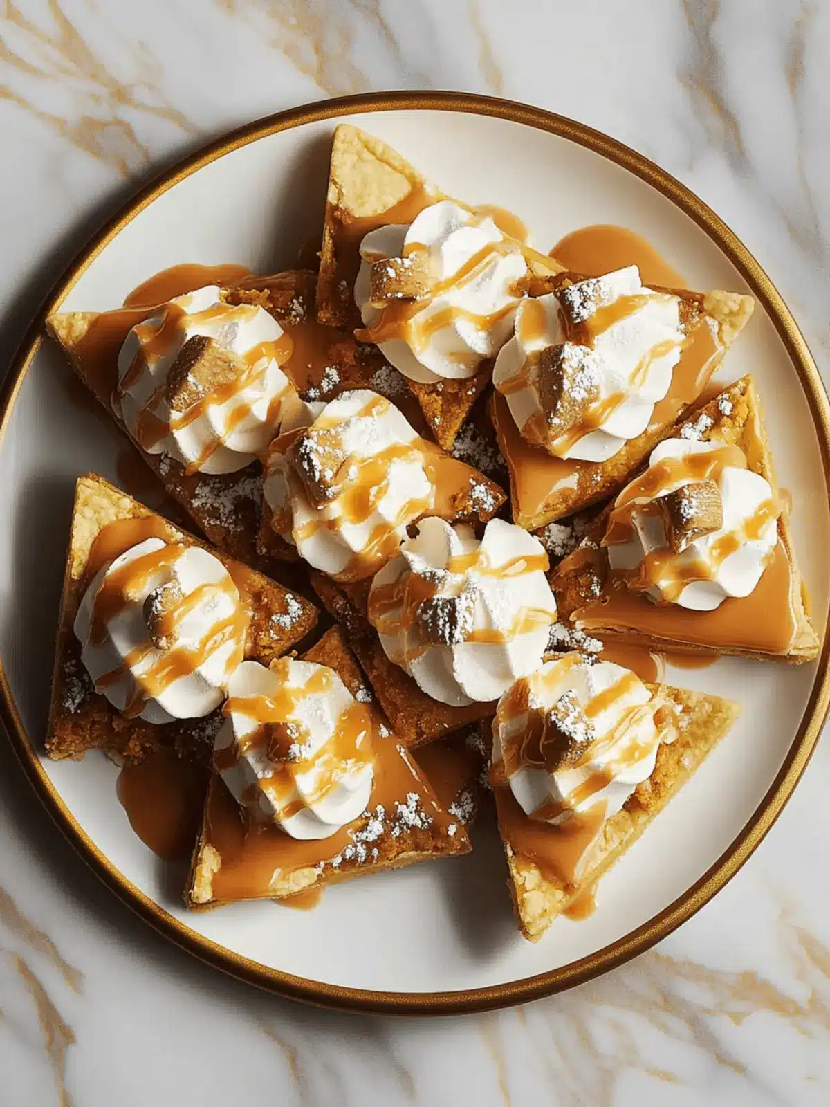 Pumpkin Pie Dessert Nachos