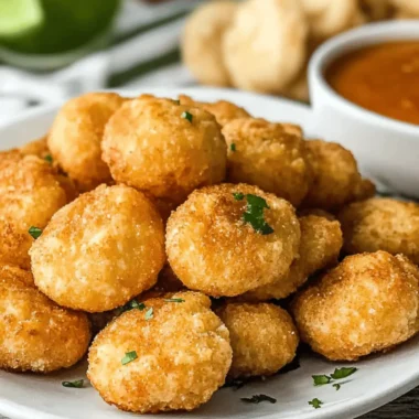 Crispy Cheesy Grits Fritters with Zesty Cajun Sauce 10 Cheesy Grits Fritters