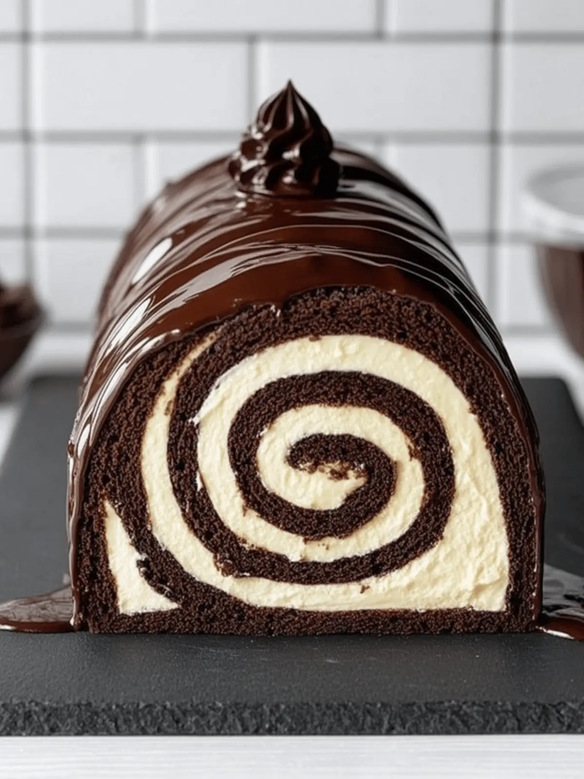 No-Fail Chocolate Swiss Roll