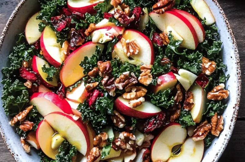 Honeycrisp Apple and Kale Salad: A Crunchy Autumn Delight 1 Honeycrisp Apple and Kale Salad