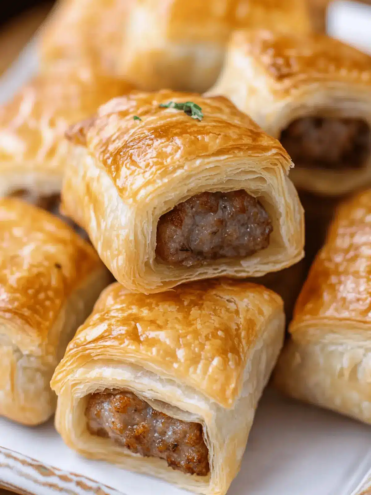 Puff Pastry Sausage Rolls: Quick & Irresistibly Delicious 3 Puff Pastry Sausage Rolls
