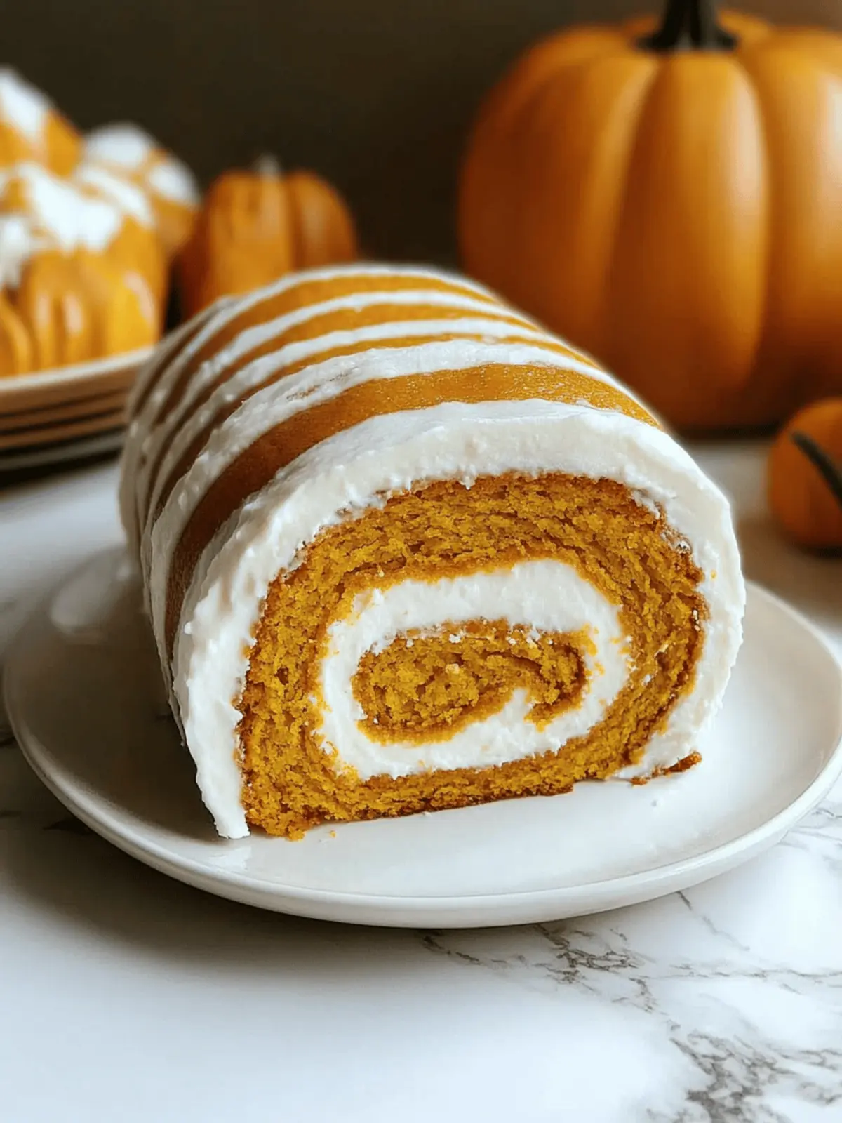 Pumpkin Cake Roll