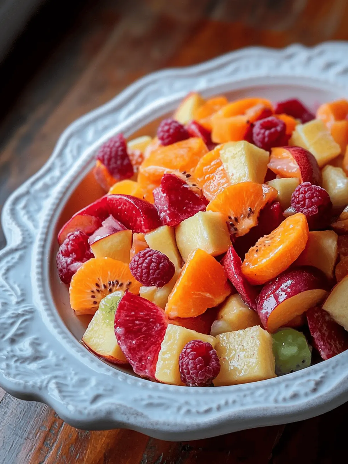 Delicious Winter Fruit Salad with Cinnamon Vanilla Twist 3 Winter Fruit Salad