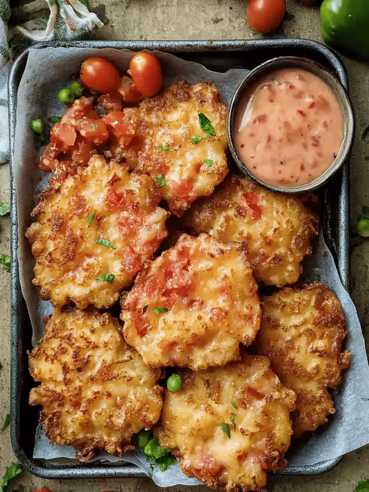 Tomato Fritters