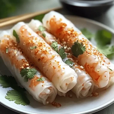 Crispy Shrimp Spring Rolls: Fresh, Flavorful, & Quick to Make 9 Shrimp Spring Rolls