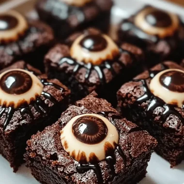 Delicious Monster Eye Brownie Bites for Spooky Celebrations 9 Monster Eye Brownie Bites