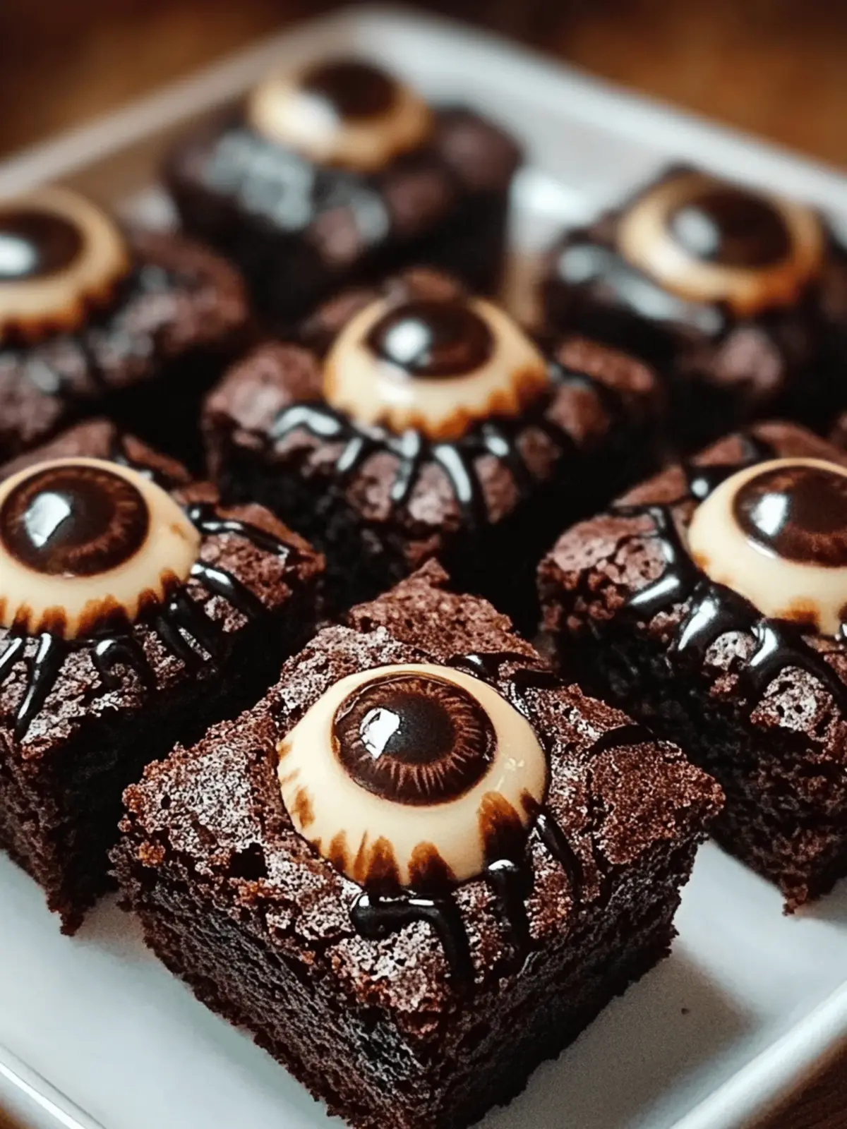 Delicious Monster Eye Brownie Bites for Spooky Celebrations 5 Monster Eye Brownie Bites
