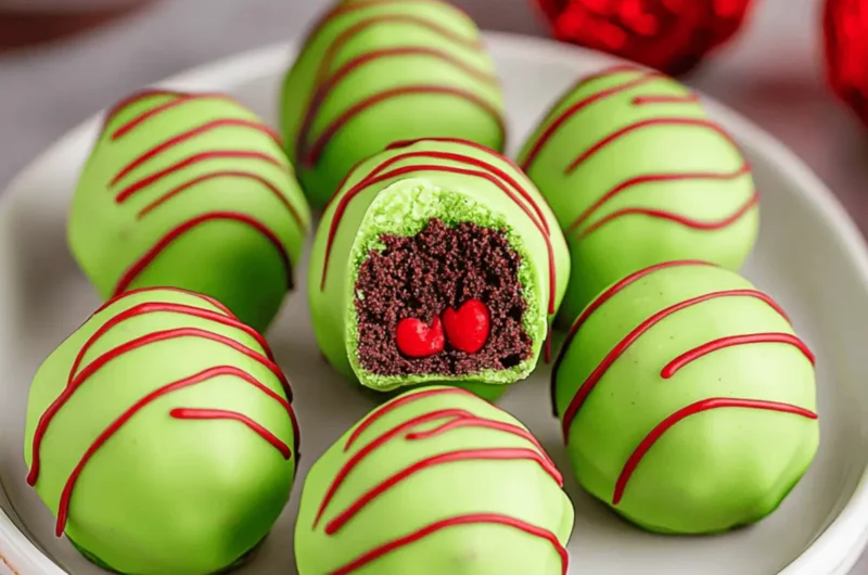 Grinch Oreo Balls: Easy No-Bake Holiday Treats to Love 1 Grinch Oreo Balls