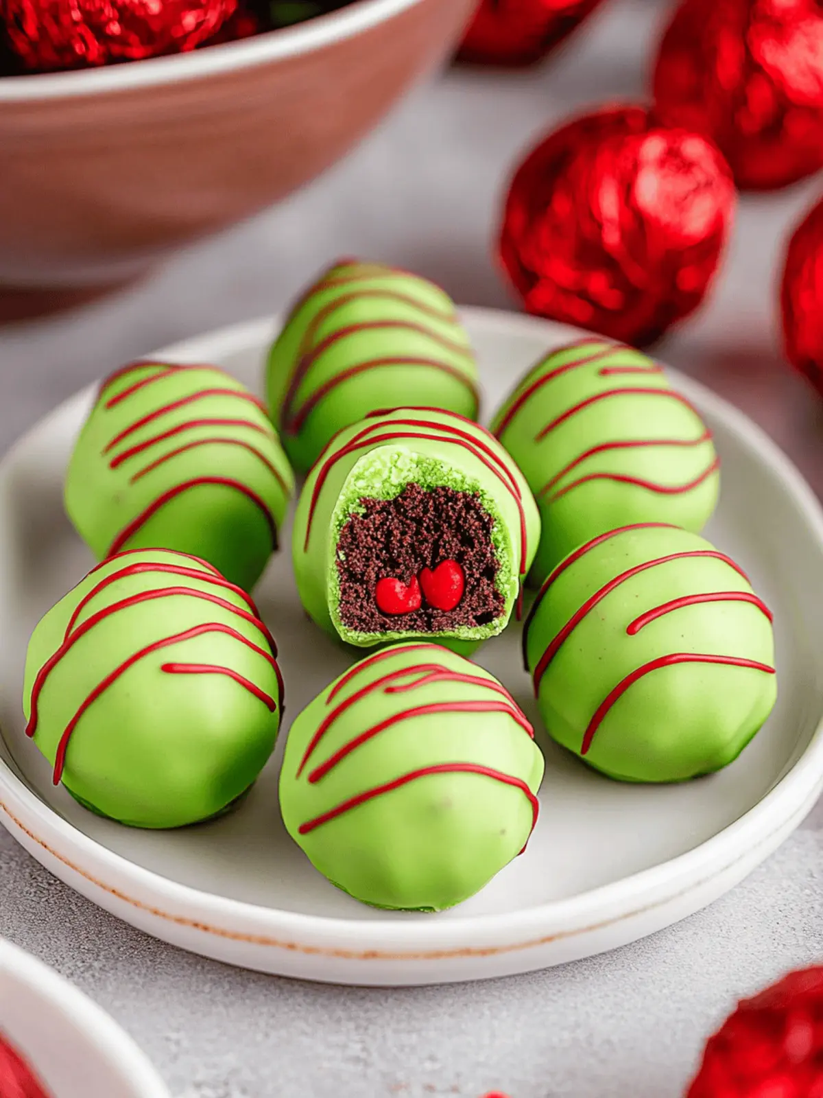 Grinch Oreo Balls: Easy No-Bake Holiday Treats to Love 5 Grinch Oreo Balls