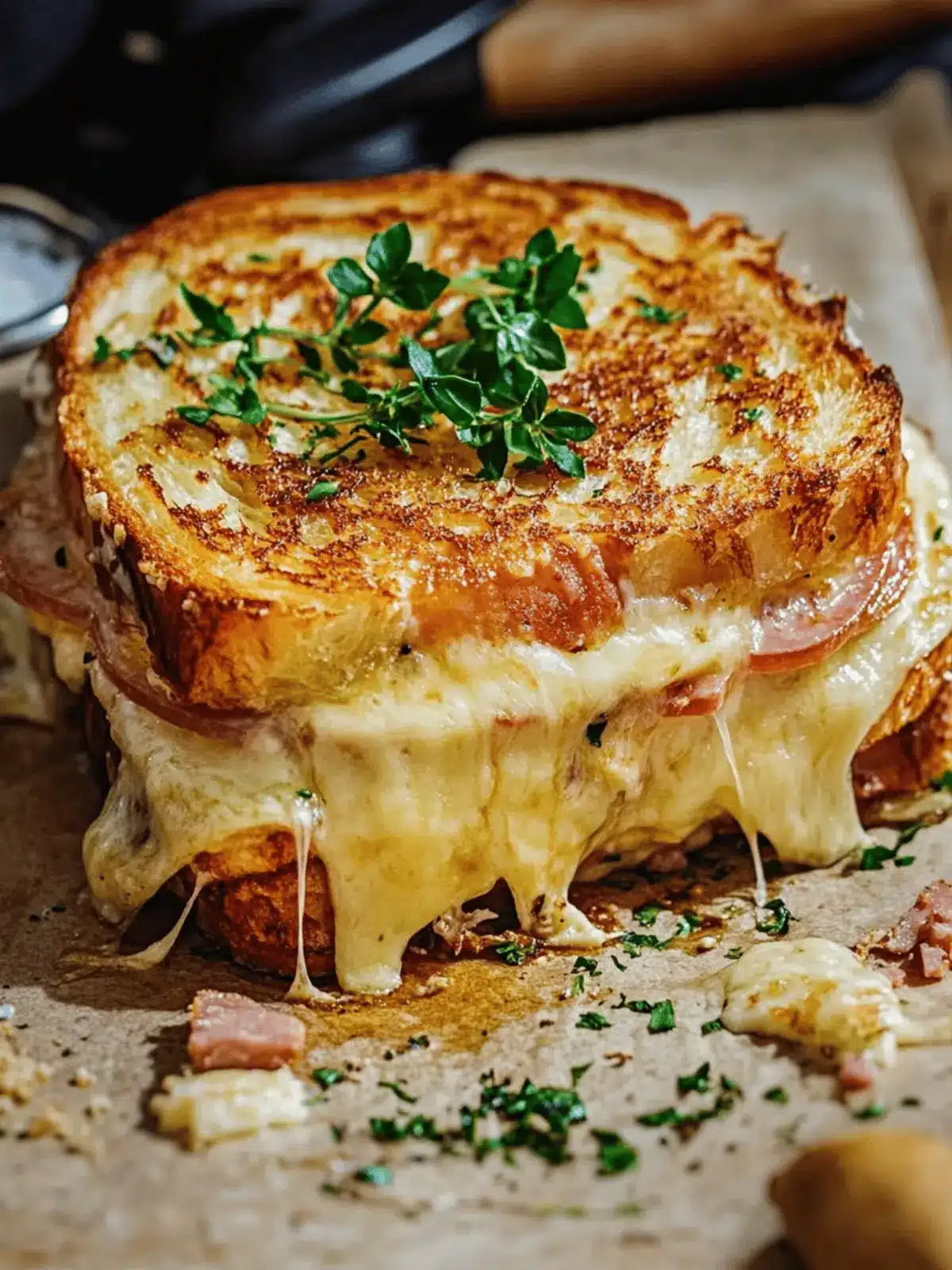 Savory French Croque Monsieur for Homemade Comfort Bliss 2 French Croque Monsieur