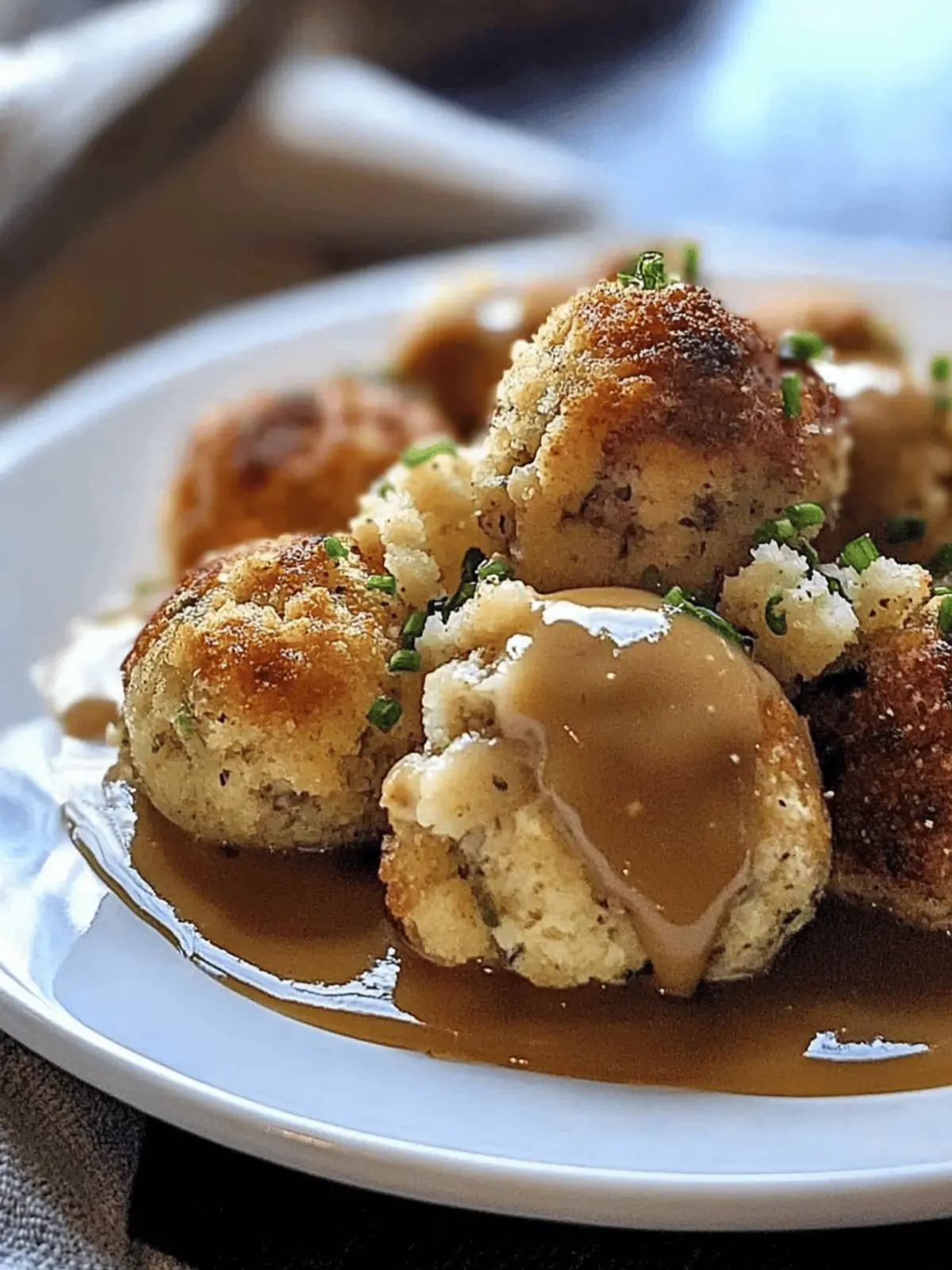 Savory Turkey Stuffing Balls for Cozy Nights at Home 5 Turkey stuffing Balls