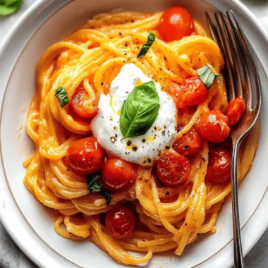 Irresistible Cherry Tomato Pasta with Creamy Burrata Bliss 9 Cherry Tomato Pasta