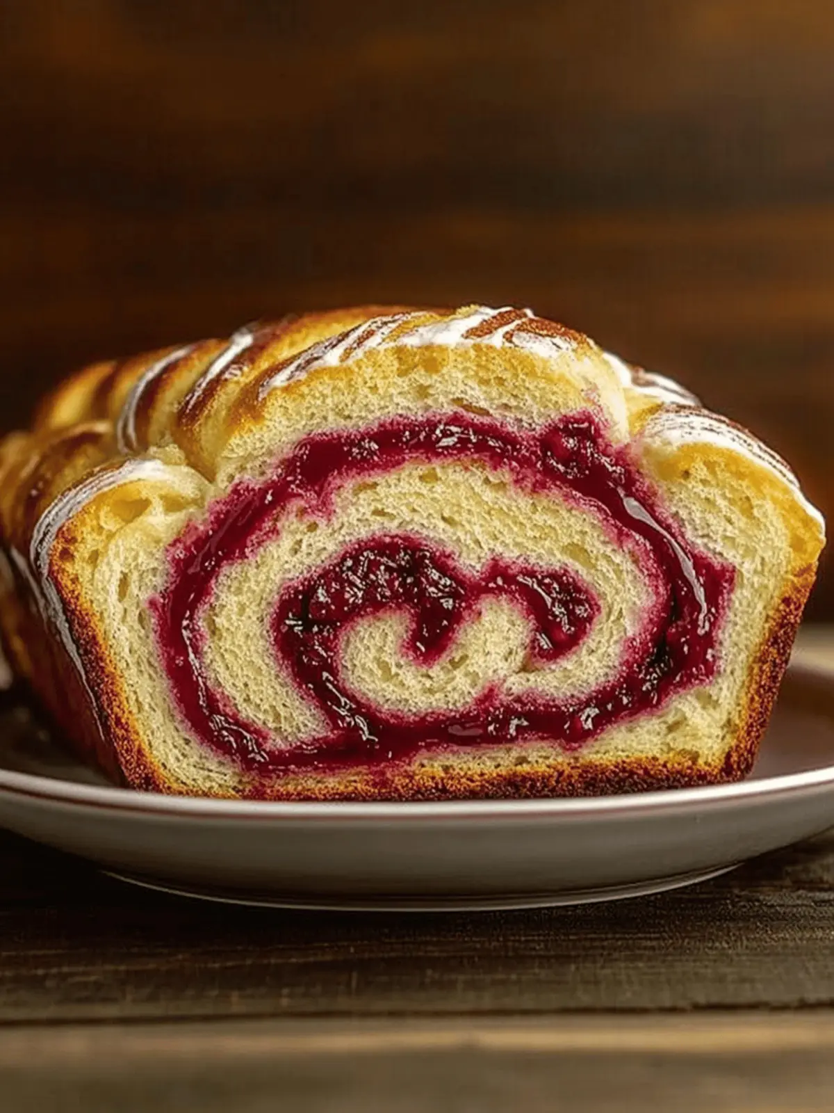 Perfect Raspberry Swirl Brioche Loaf for Joyful Holiday Baking 3 Raspberry Swirl Brioche Loaf