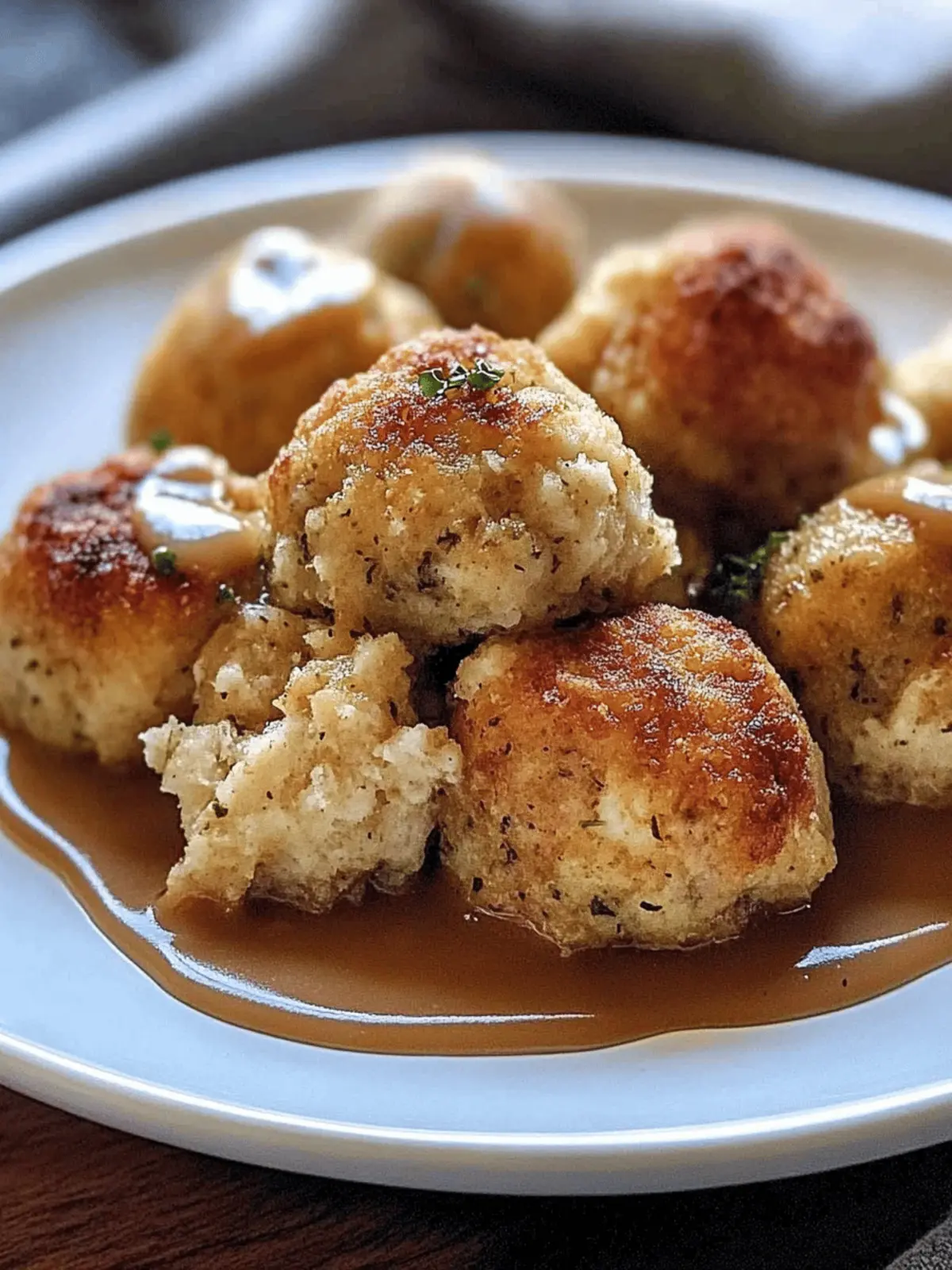 Savory Turkey Stuffing Balls for Cozy Nights at Home 2 Turkey stuffing Balls