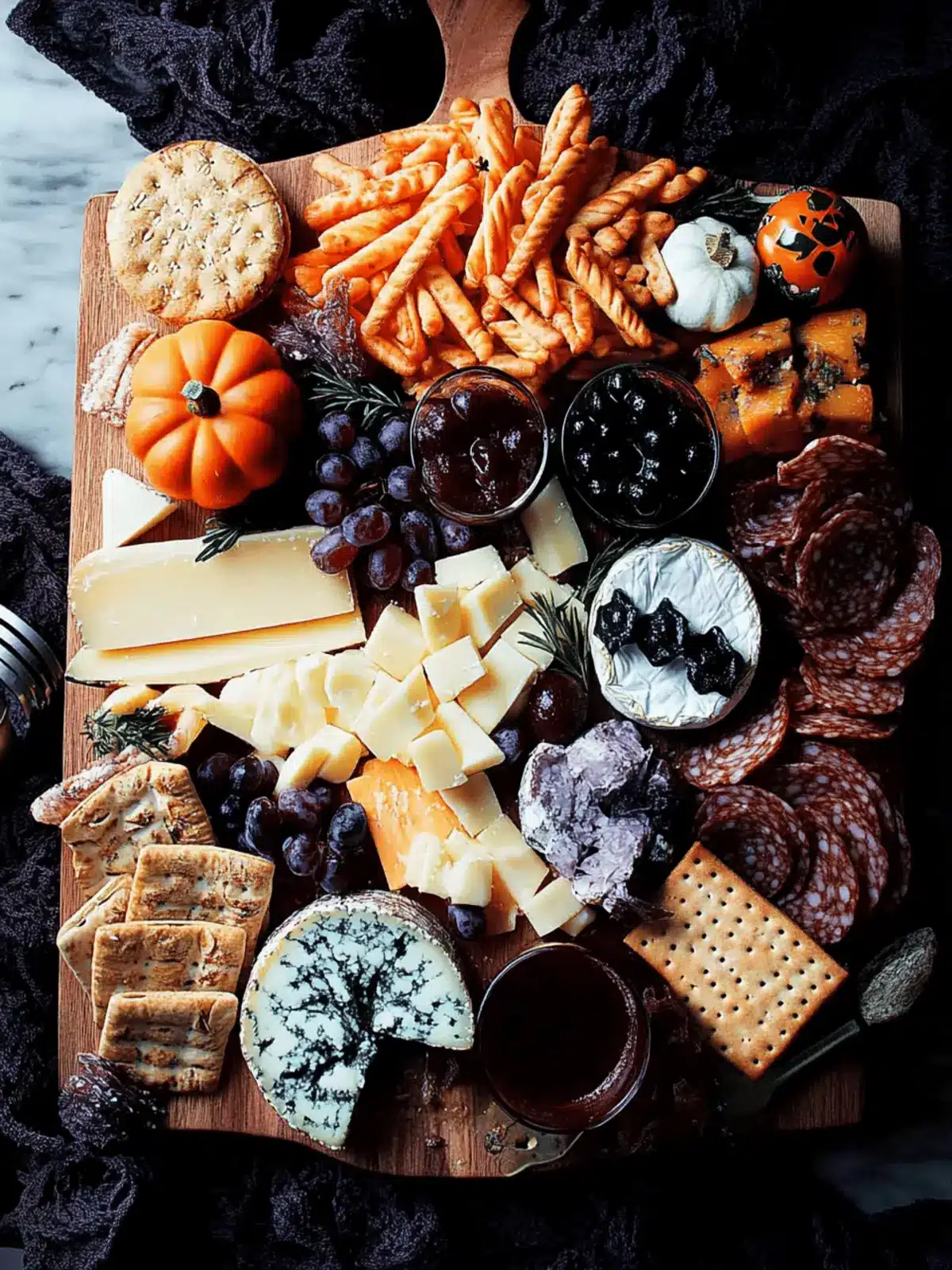 Halloween Cheese Board