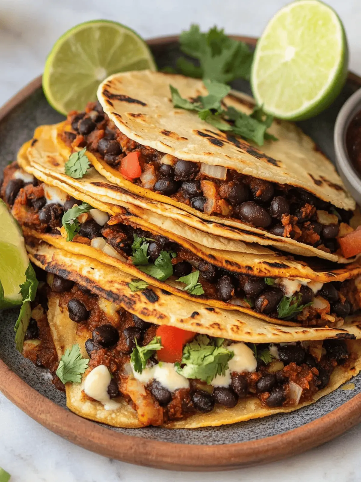 Crispy Black Bean Tacos That Will Wow Your Taste Buds 5 Crispy Black Bean Tacos