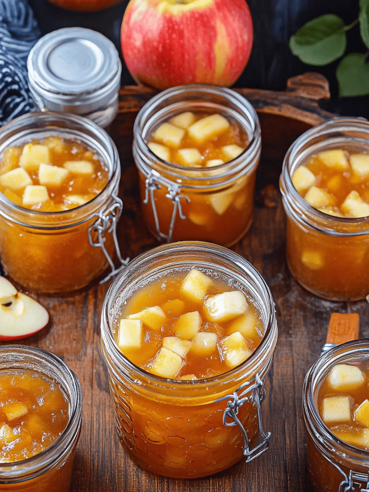 Delicious Apple Pie Jam Recipe for Cozy Fall Canning 4 Apple Pie Jam