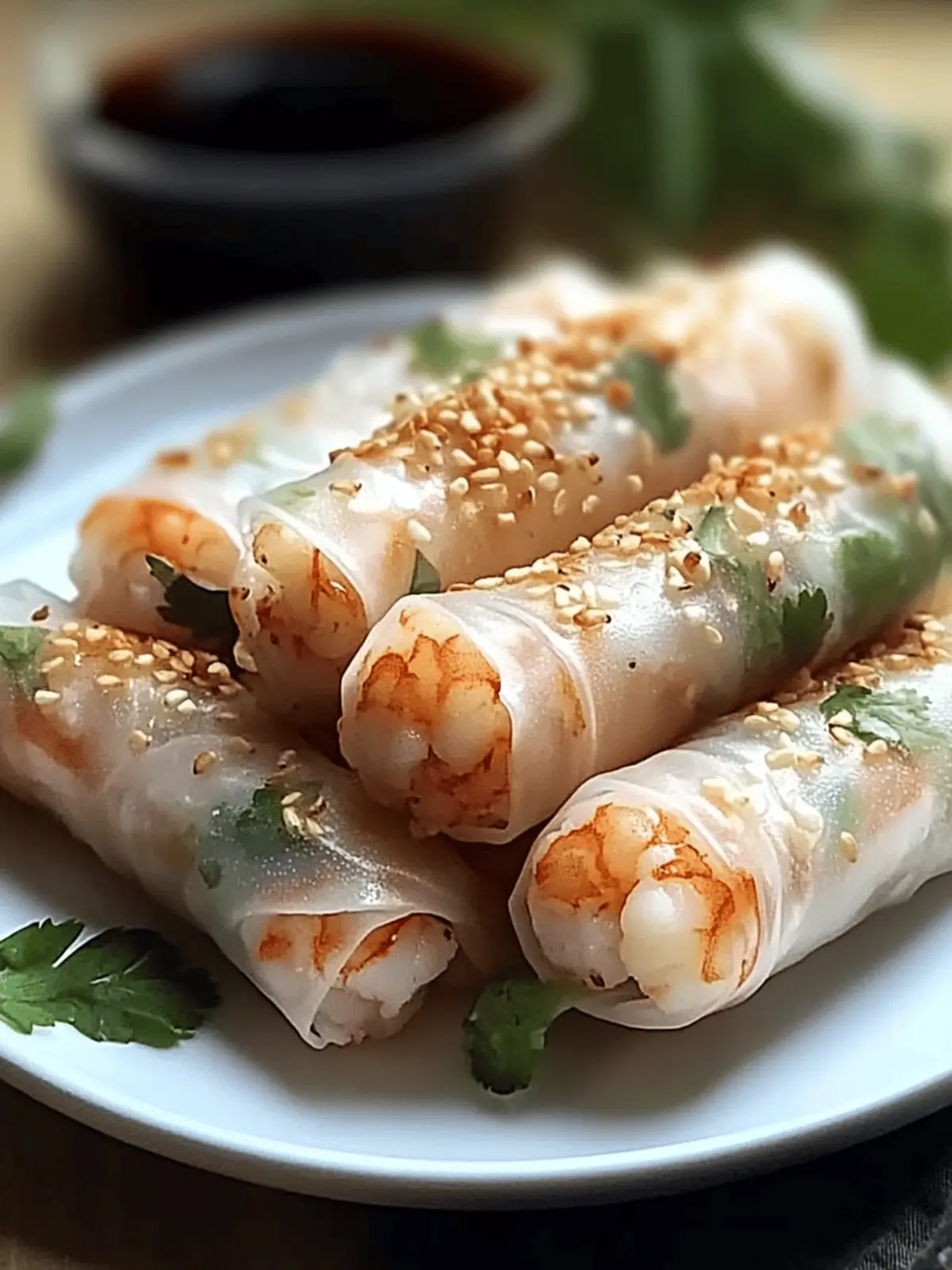 Crispy Shrimp Spring Rolls: Fresh, Flavorful, & Quick to Make 4 Shrimp Spring Rolls