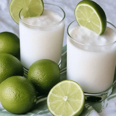 Savor the Best Colombian Lime and Coconut Drink Today 10 Colombian Lime and Coconut Drink
