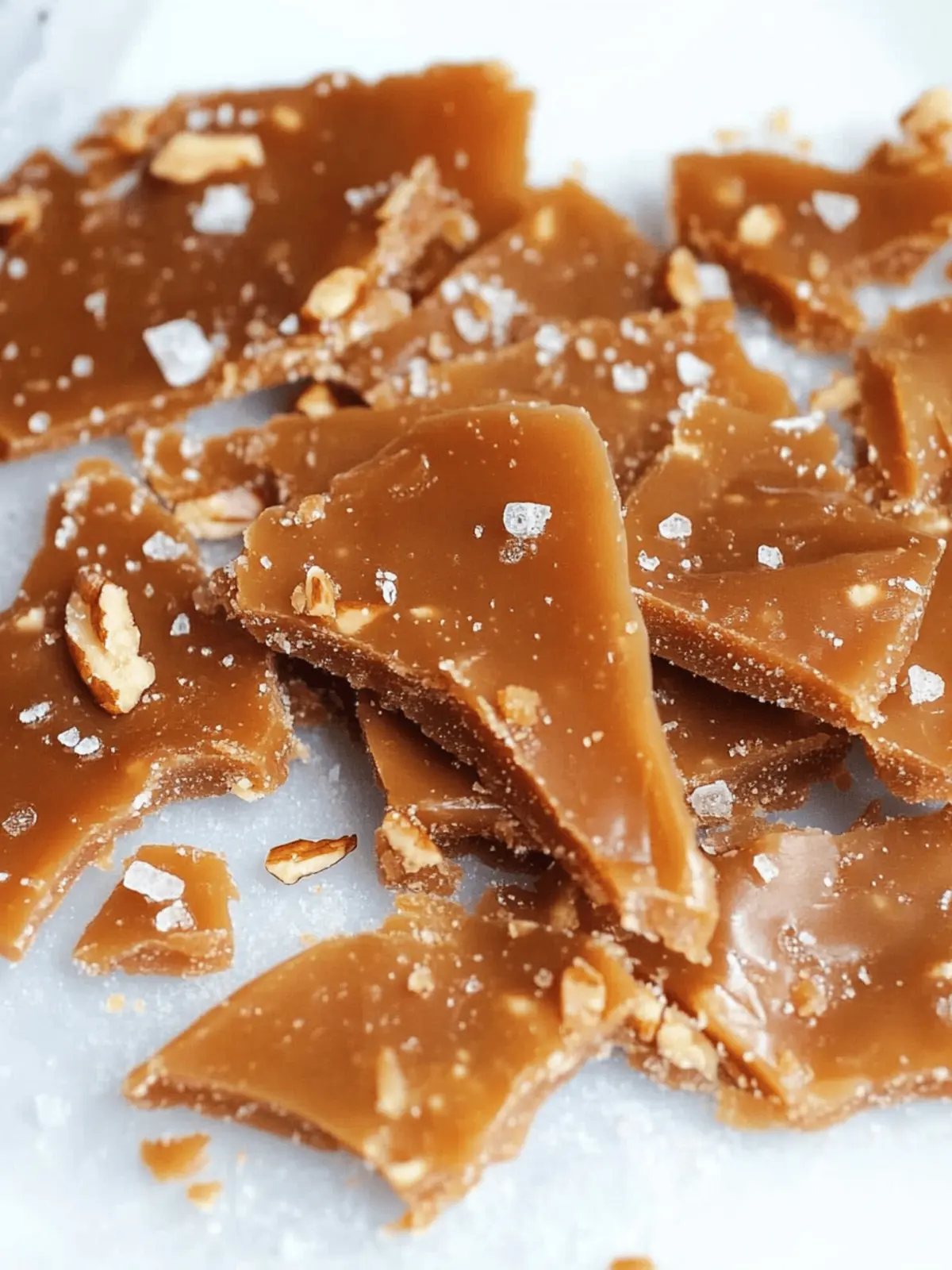 Irresistible Sea Salt Pecan Toffee You Can Make at Home 2 Sea Salt Pecan Toffee