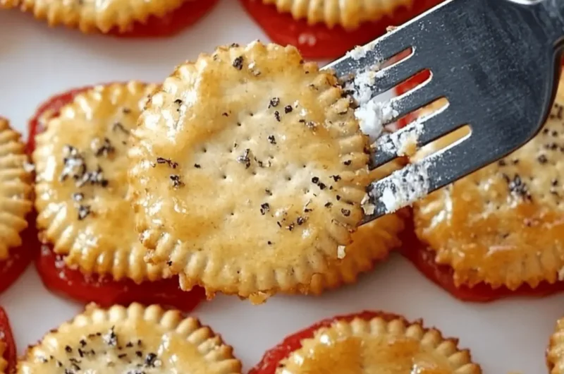 Ritz Cracker Party Sandwiches