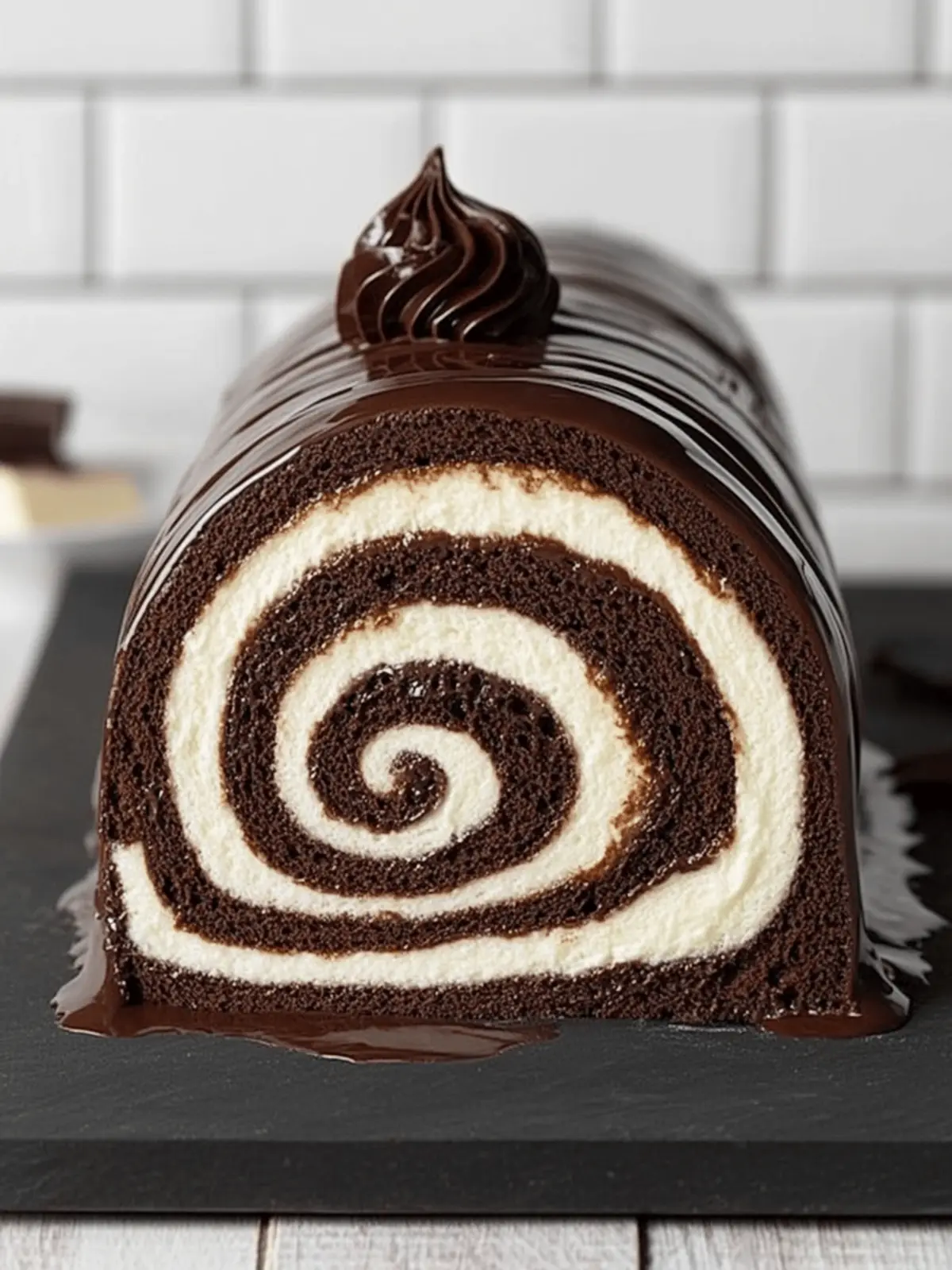 No-Fail Chocolate Swiss Roll