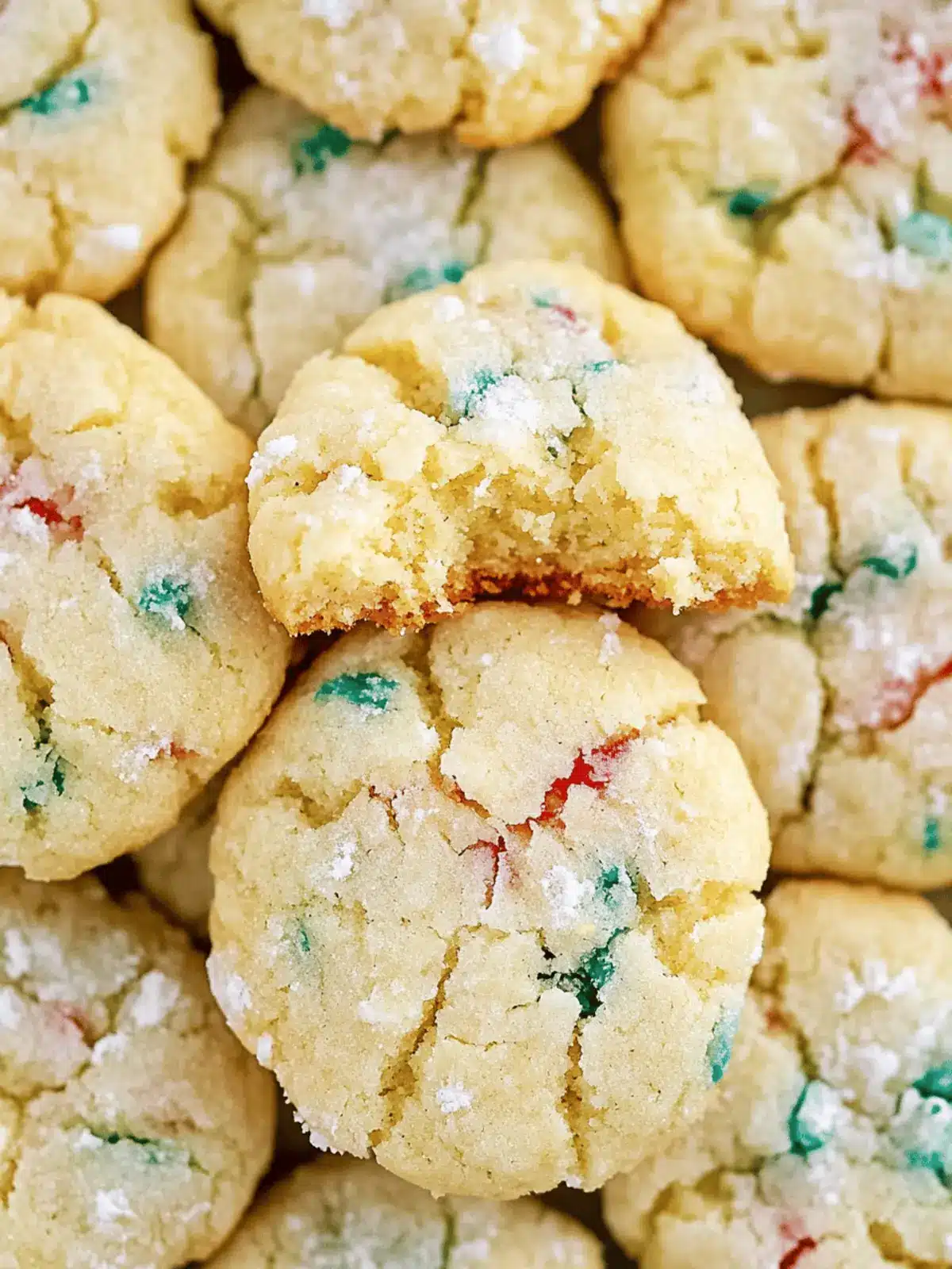 Christmas Gooey Butter Cookies