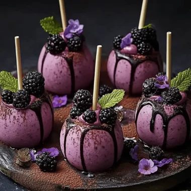 Magical Forbidden Forest Blackberry Cheesecake Pops Recipe 9 Forbidden Forest Blackberry Cheesecake Pops