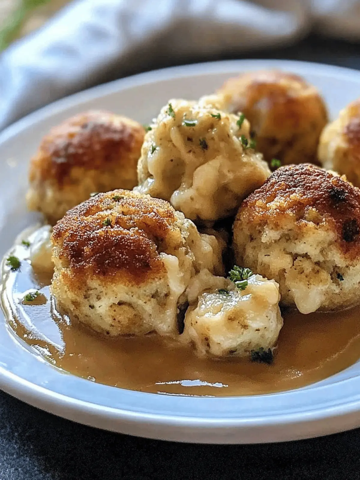 Savory Turkey Stuffing Balls for Cozy Nights at Home 3 Turkey stuffing Balls