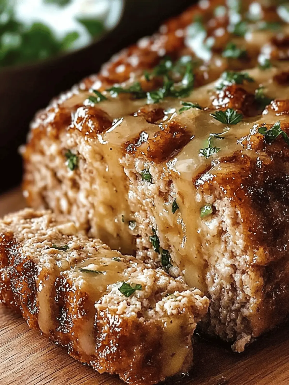 Garlic Parmesan Chicken Meatloaf: Comfort Food Reimagined 3 Garlic Parmesan Chicken Meatloaf