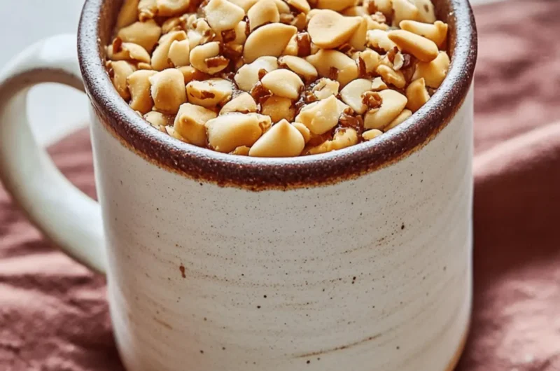 Irresistible Peanut Butter Mug Cookie Ready in 15 Minutes 1 Mug Cookie