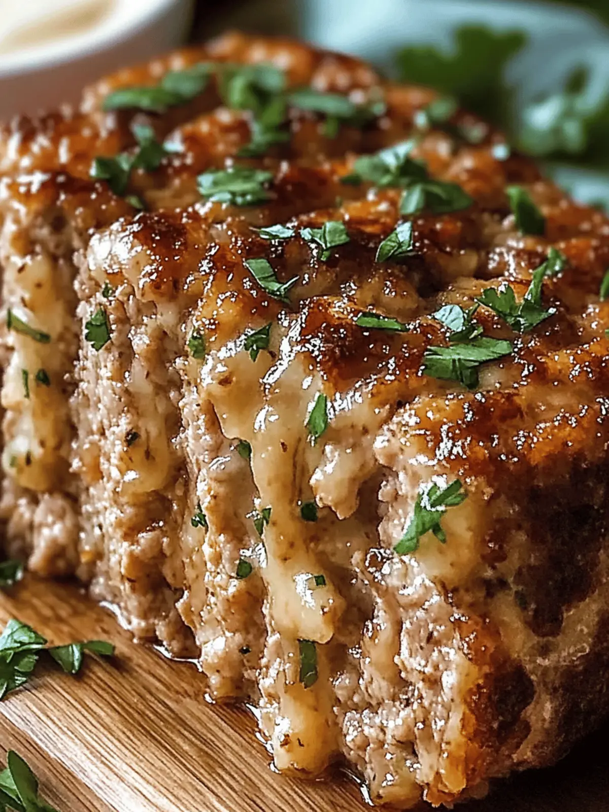 Garlic Parmesan Chicken Meatloaf: Comfort Food Reimagined 4 Garlic Parmesan Chicken Meatloaf