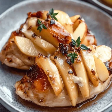 Maple Glazed Apple and Brie Stuffed Chicken You'll Love 1 Maple Glazed Apple and Brie Stuffed Chicken