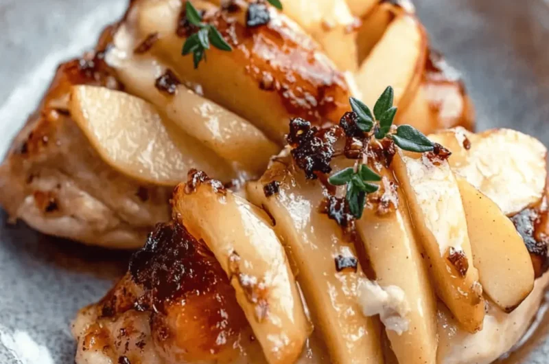 Maple Glazed Apple and Brie Stuffed Chicken You'll Love 1 Maple Glazed Apple and Brie Stuffed Chicken