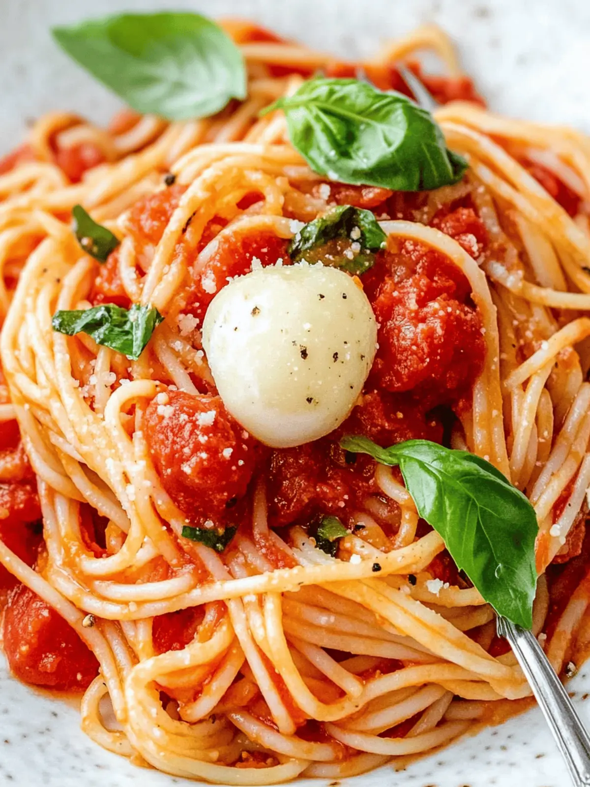 Delicious Pasta Pomodoro: A Flavorful Twist for Your Table 3 Pasta Pomodoro