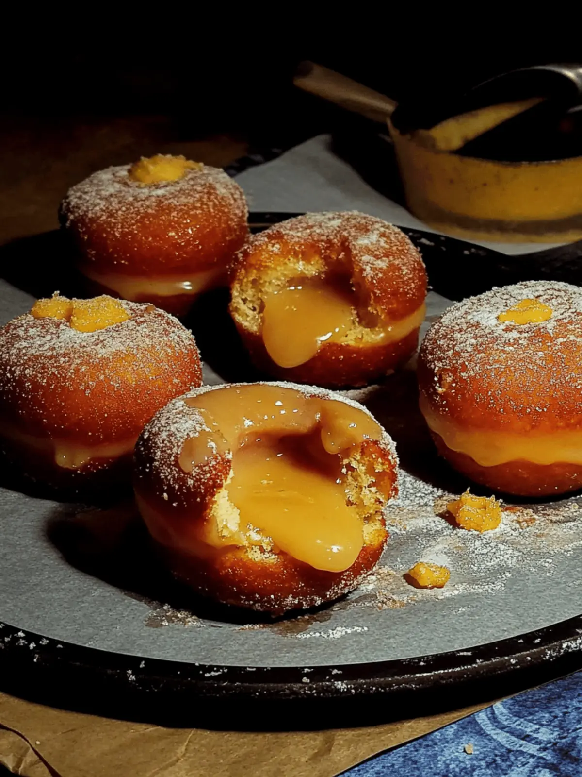 Rabdi Brioche Doughnuts