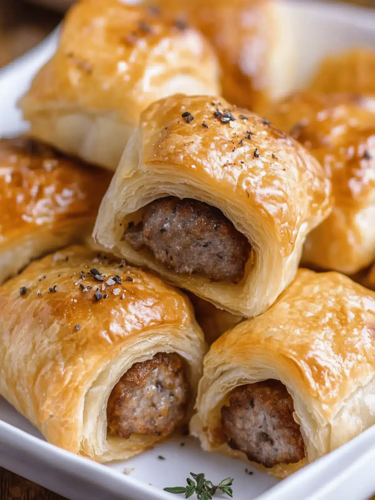 Puff Pastry Sausage Rolls: Quick & Irresistibly Delicious 5 Puff Pastry Sausage Rolls