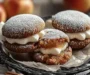 Apple Cider Whoopie Pie Cookies with Gooey Caramel Filling