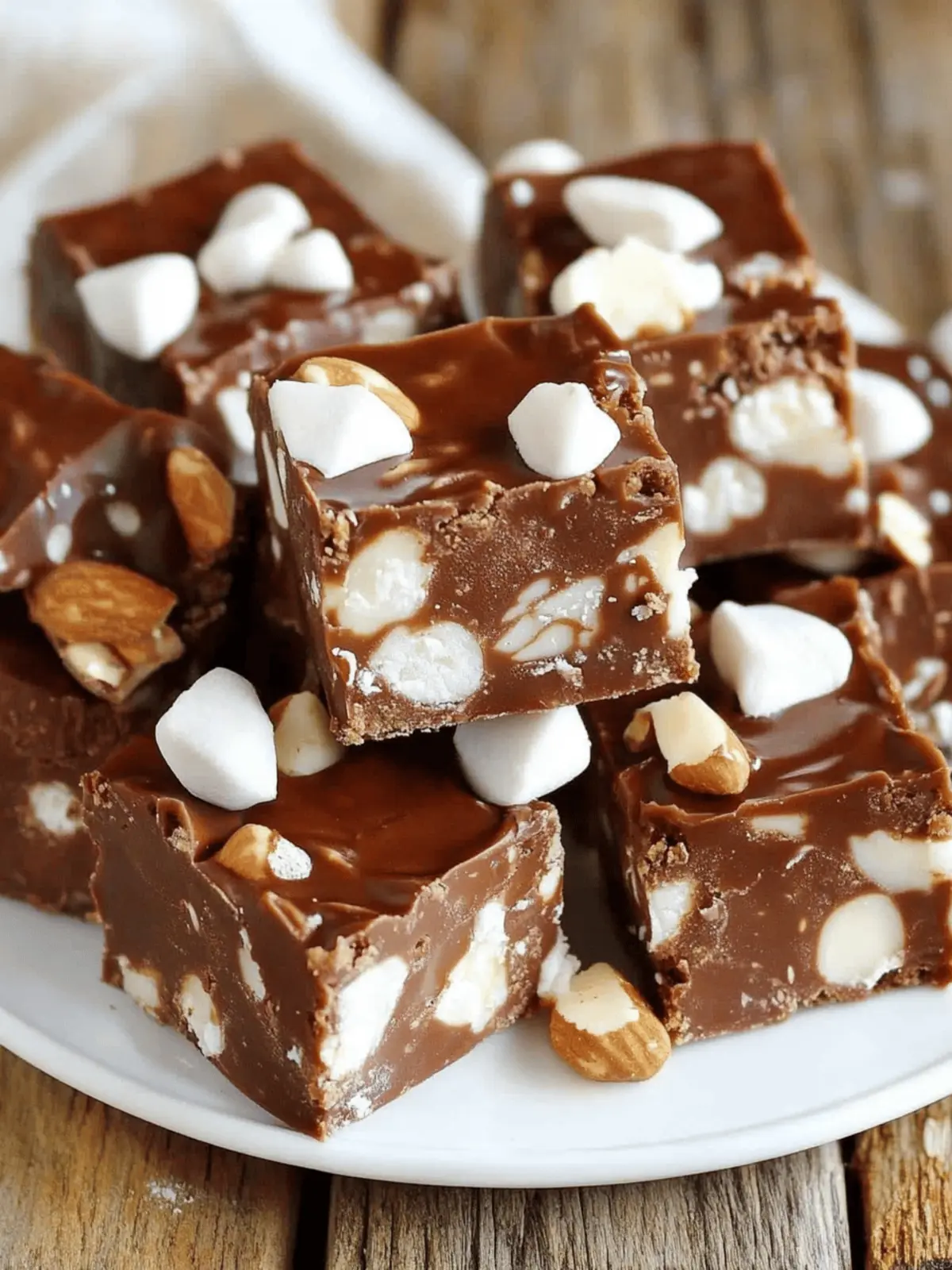 Rocky Road Fudge
