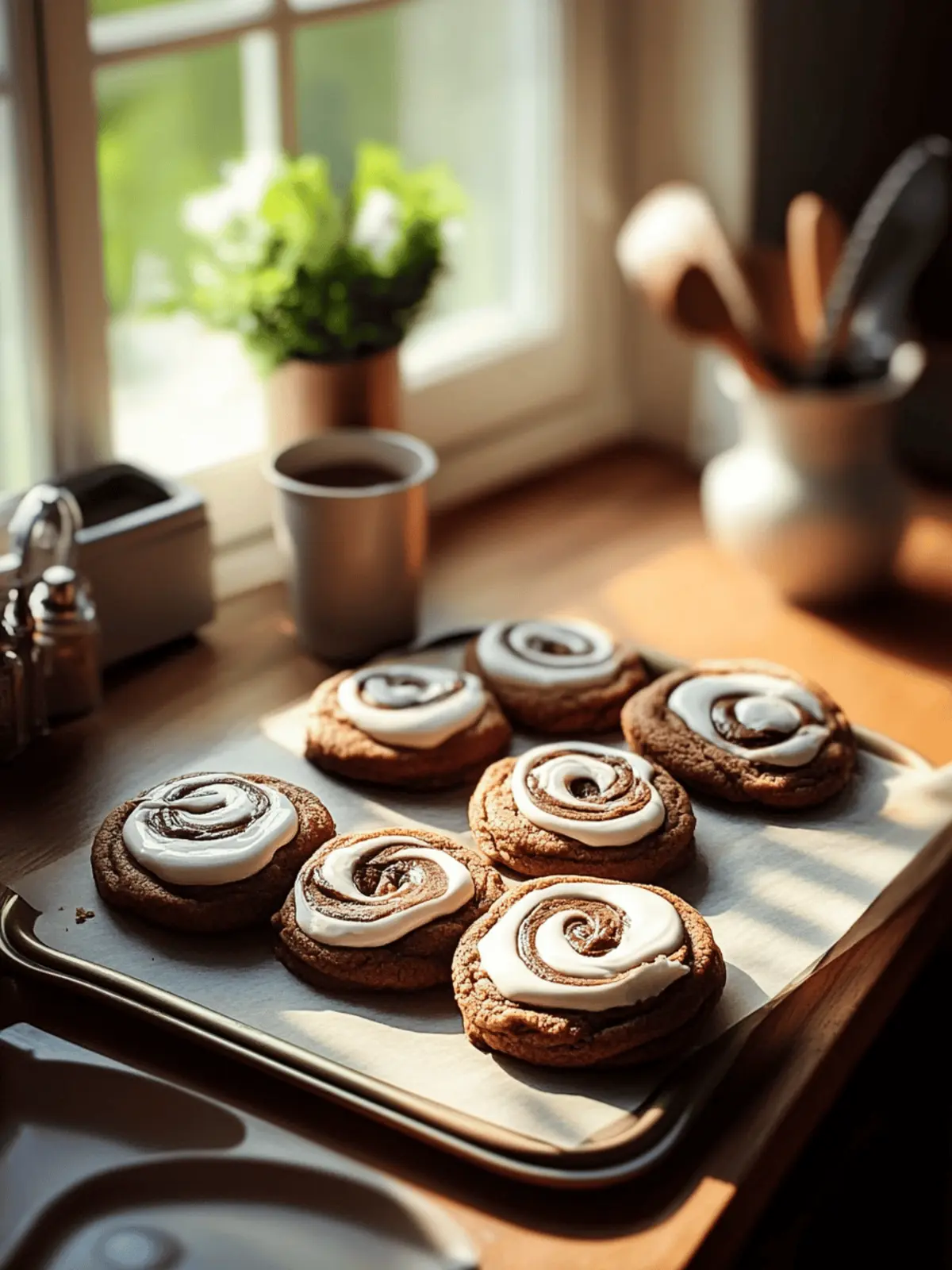 Delightful Chocolate Marshmallow Swirl Cookies Recipe 2 Chocolate Marshmallow Swirl Cookies