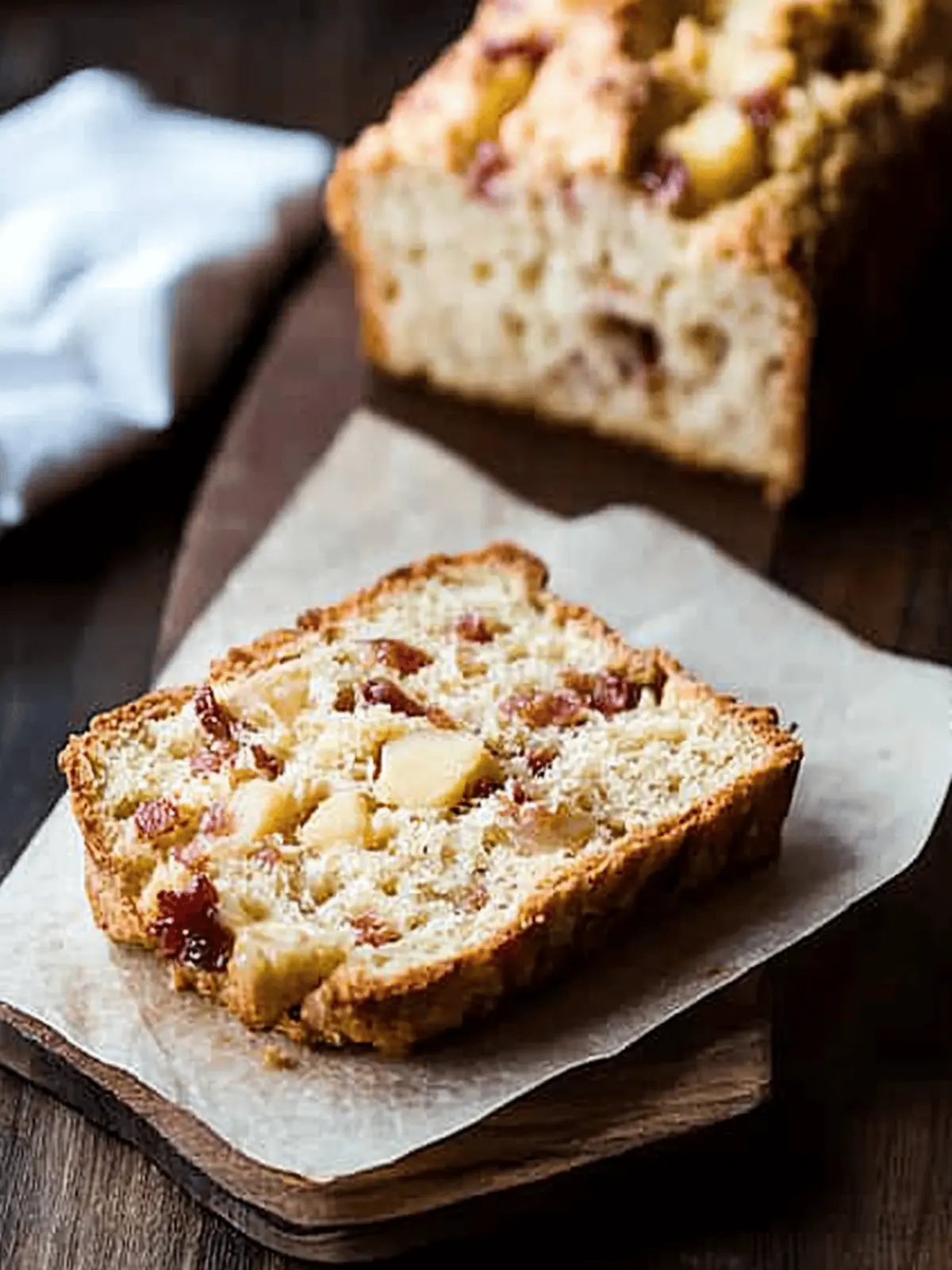 Savory-Sweet Apple Bacon Beer Bread You'll Crave Anytime 3 Apple Bacon Beer Bread