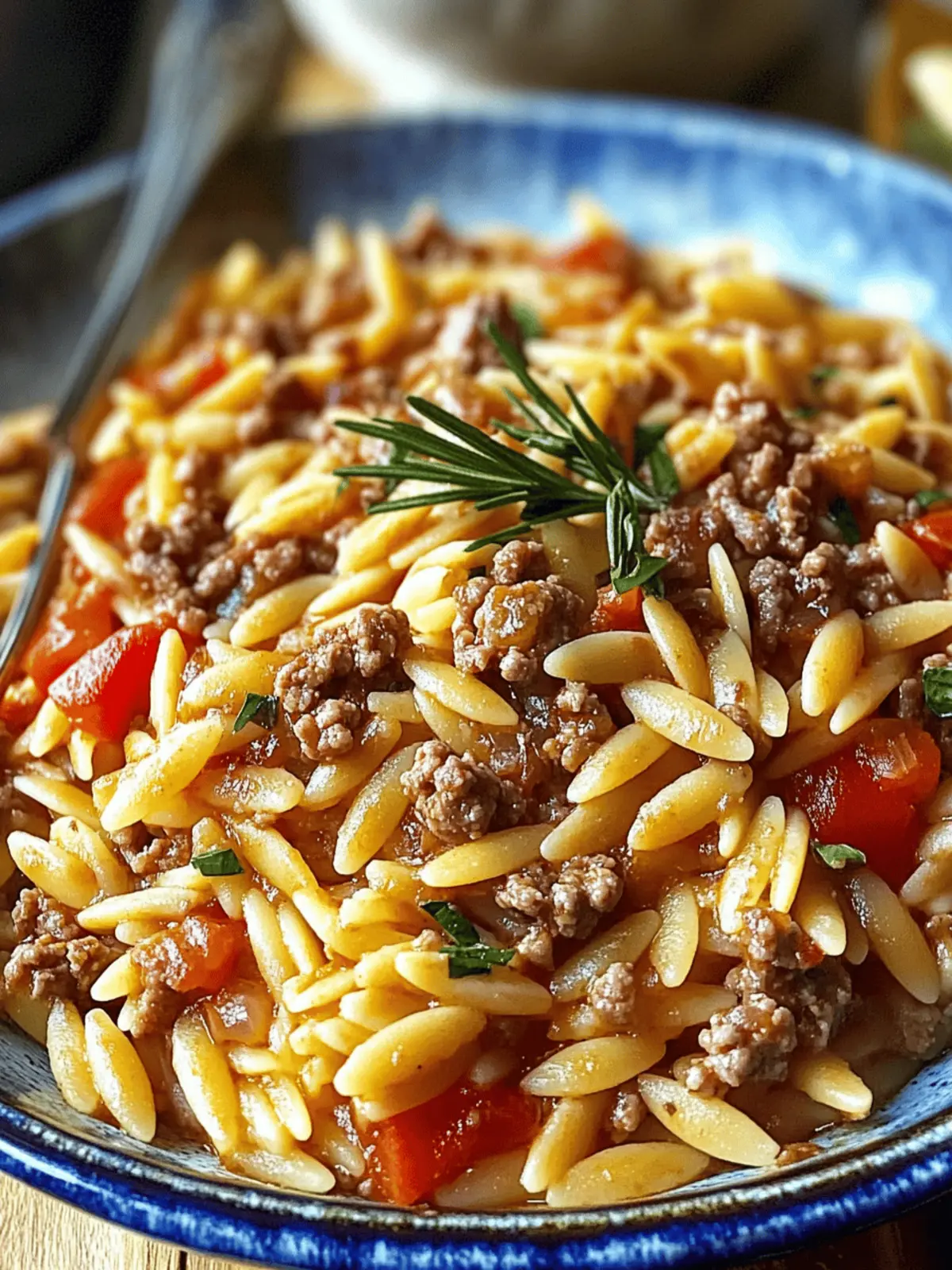 Best Ever Ground Beef Orzo: Your New Family Favorite Dinner 2 Best Ever Ground Beef Orzo
