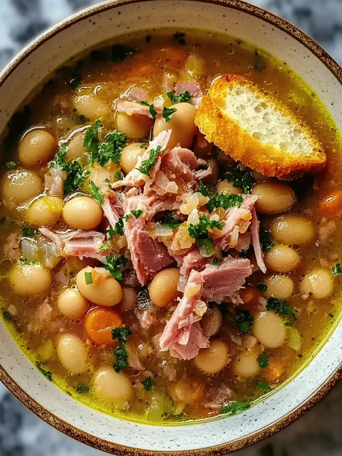 Hearty Southern Ham and Bean Soup for Cozy Nights 3 Southern Ham and Bean Soup