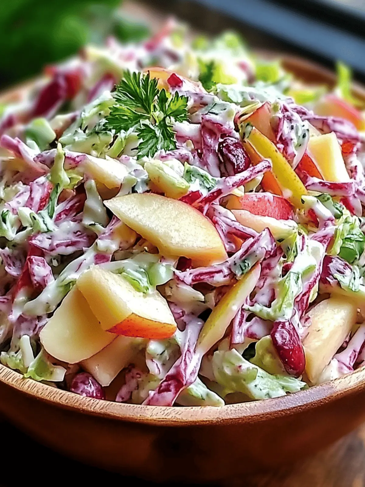 Cranberry Apple Coleslaw: A Fresh Take on Classic Crunch 4 CRANBERRY APPLE COLESLAW