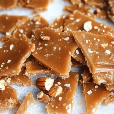 Irresistible Sea Salt Pecan Toffee You Can Make at Home 9 Sea Salt Pecan Toffee